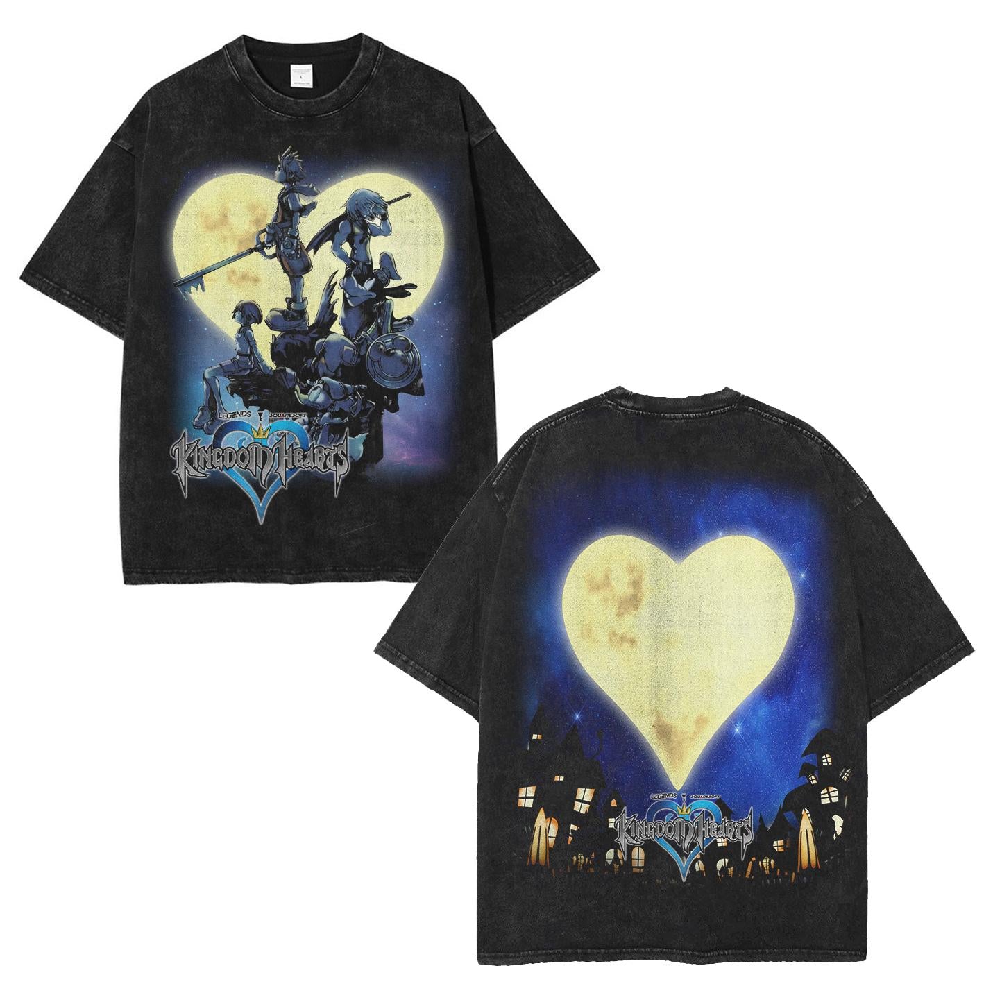 KINGDOM HEART 2 Washed Shirt [MMU]